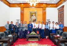 Đoàn Đại biểu Hội Nhà báo Nước Cộng hòa dân chủ nhân dân Lào thăm và làm việc tại Hải Phòng