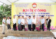 Huyện Kiến Thụy khởi công xây dựng 06 nhà “Đại đoàn kết” cho hộ nghèo có hoàn cảnh khó khăn